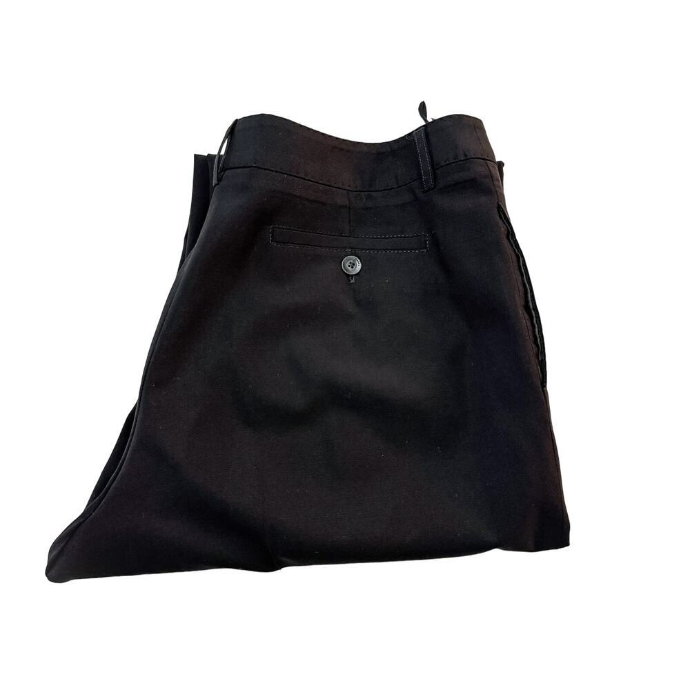 Gerard Darel Black Dress Slacks Pleated Front Size 8